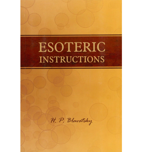 Hp blavatsky esoteric instructions white bg